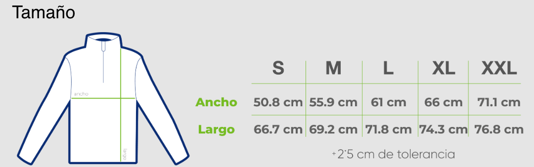 Sudadera negra 1/4 de cierre unisex